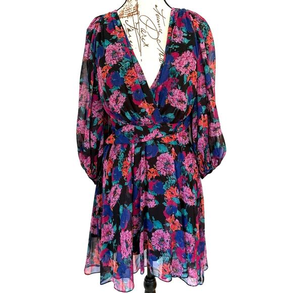 La Maison Talulah Sweet Talk Long Sleeve Mini Dress XS - Picture 3 of 14